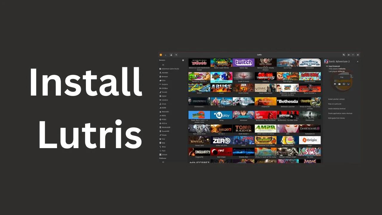 Install Lutris on Linux: Play Windows Games with Ease