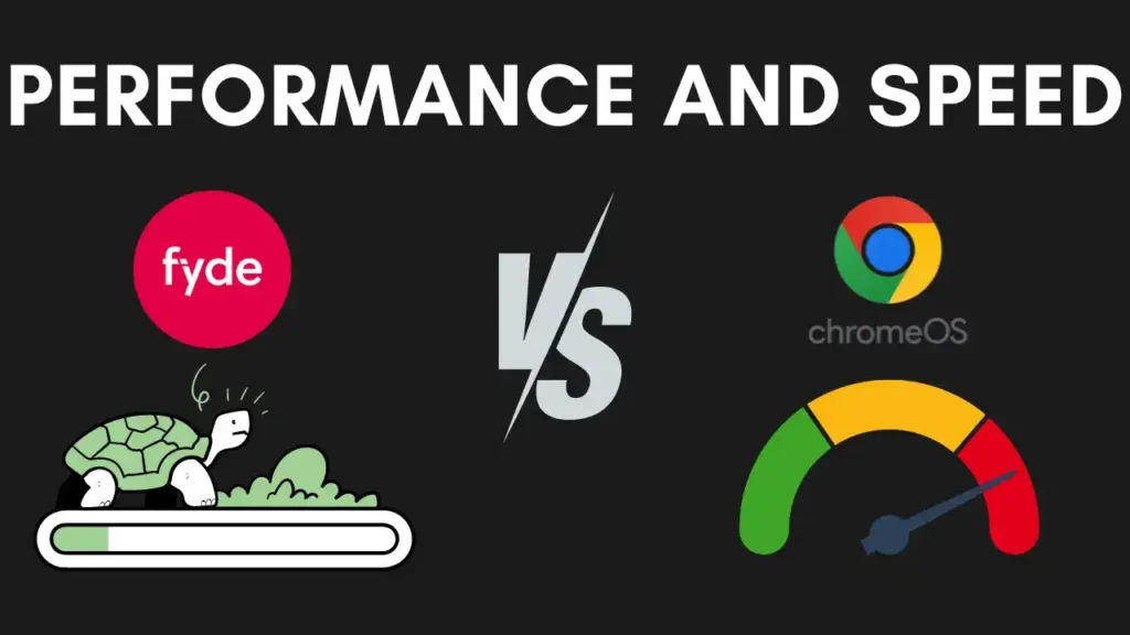 Performance and Speed of FydeOS vs Chrome OS