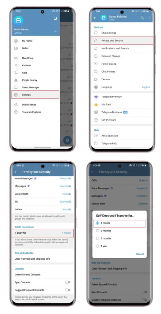 Step-by-Step Guide to Deleting Your Telegram Account on Android