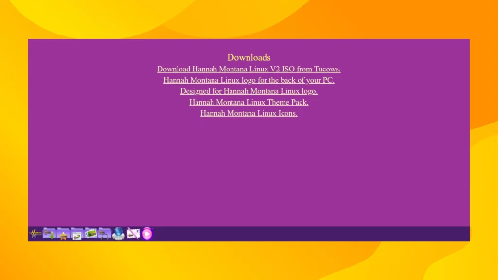 Download the Hannah Montana Linux ISO