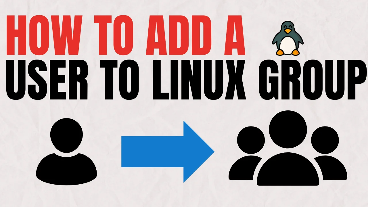 How to add a user to a group in Linux